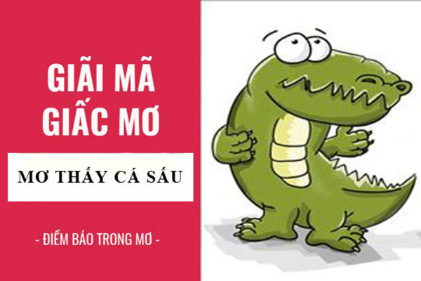 mơ thấy cá sấu